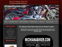 Tablet Screenshot of michianabiker.com